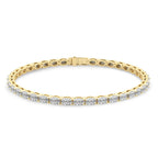 Sparkles Oval Diamond Tennis Bracelet