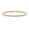 Sparkles Bezel Tennis Bracelet