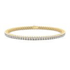Sparkles Bezel Tennis Bracelet