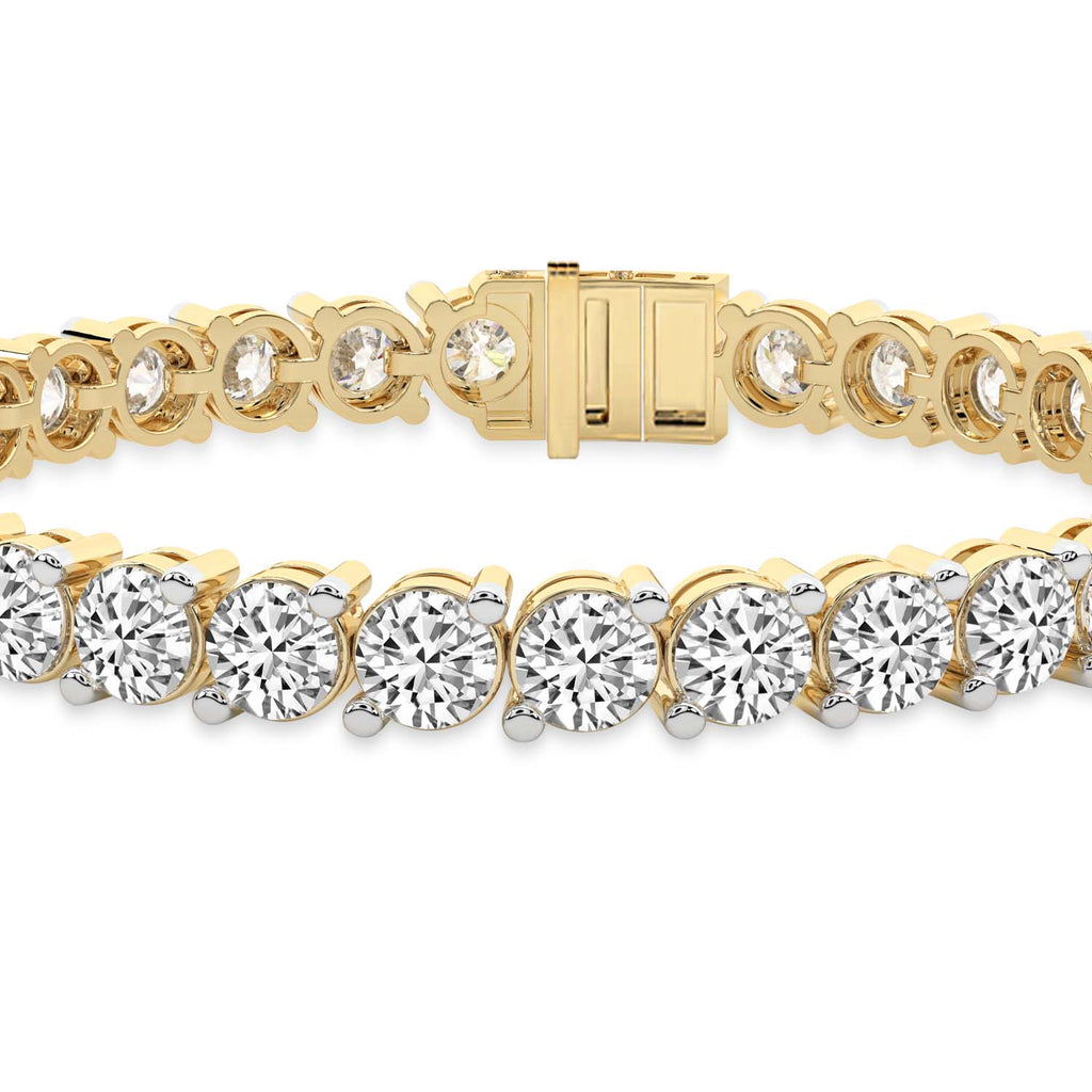 Sparkles Round cut Tennis Bracelet