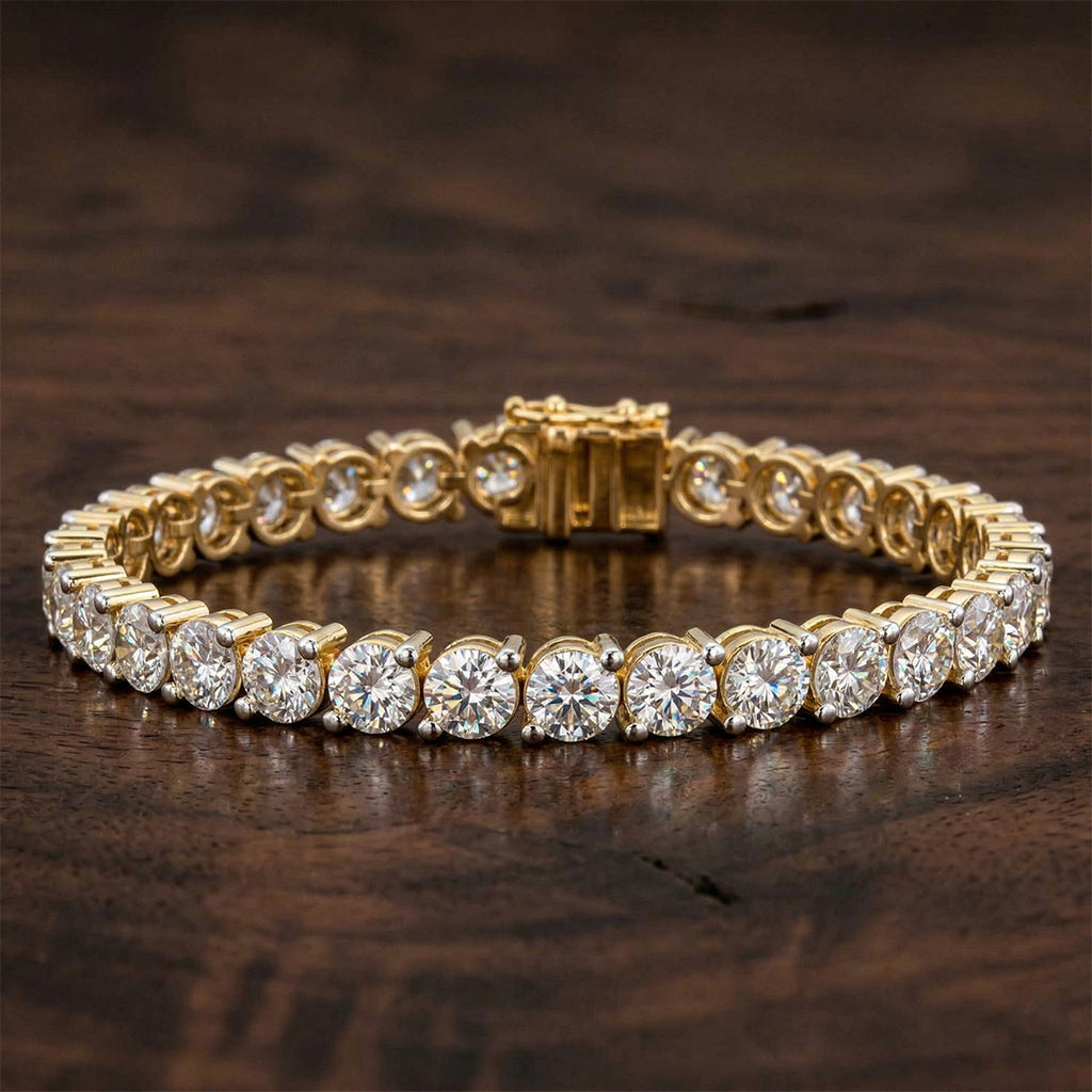 Sparkles Round cut Tennis Bracelet