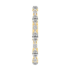 5.18 Carat Solitaire Lab Grown Diamond Bracelet In 14K Gold