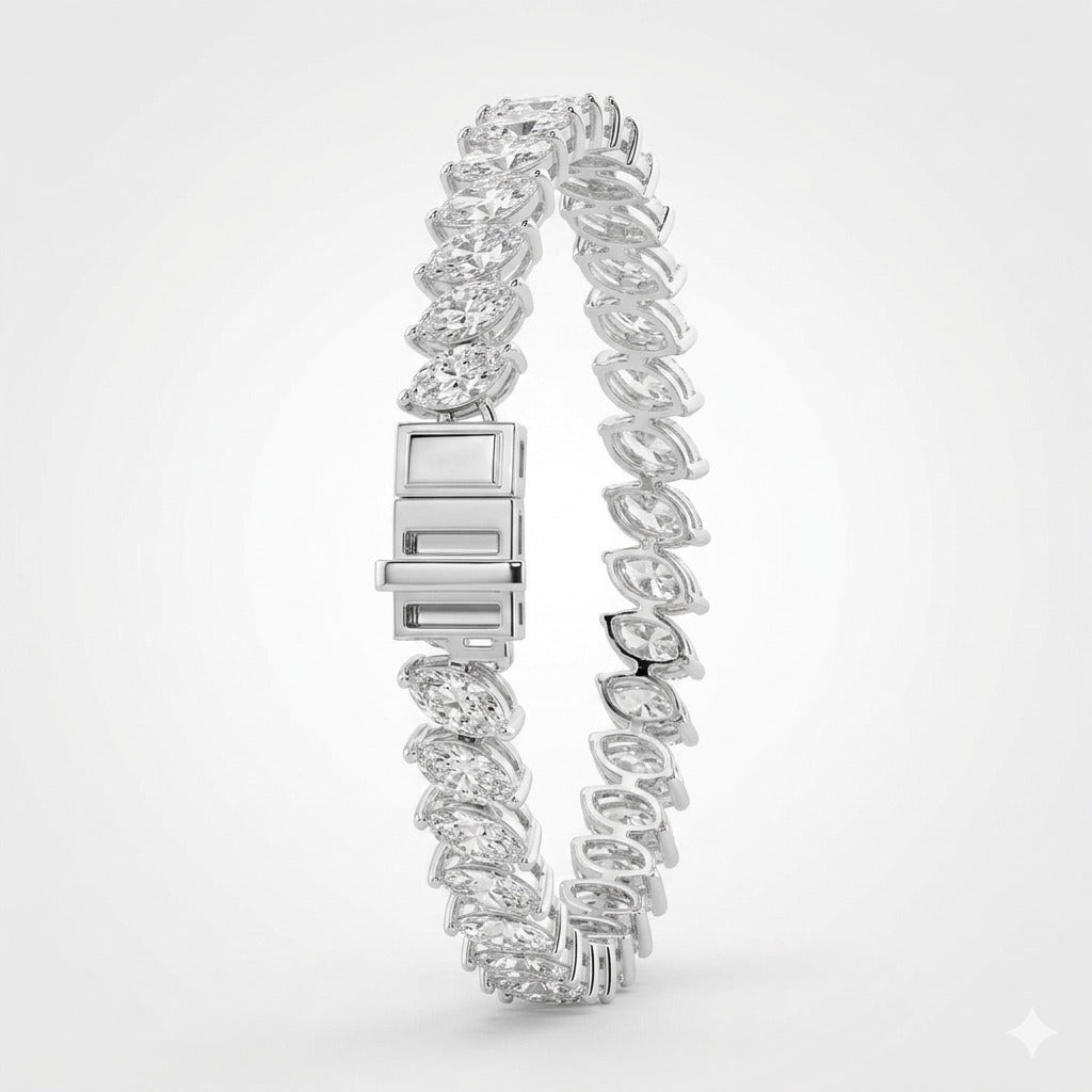 Arias by Lara Dutta Sustainable Brilliance Marquise Bracelet