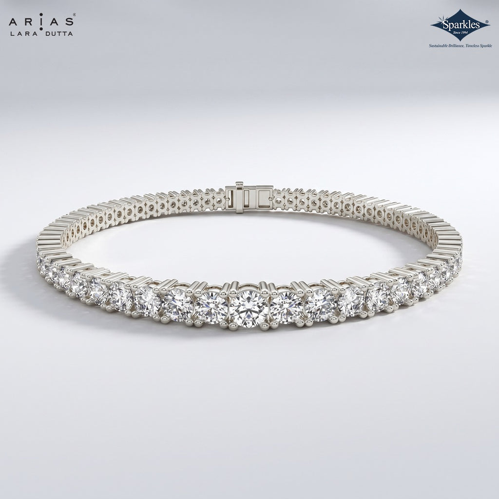 Arias by Lara Dutta Graduated Tennis Bracelet