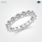 Arias by Lara Dutta Signature Emerald Eternity Ring
