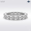 Arias by Lara Dutta Signature Emerald Eternity Ring