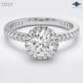 Arias by Lara Dutta Classic Four-Prong Solitaire Engagement Ring