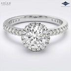 Arias by Lara Dutta Classic Four-Prong Solitaire Engagement Ring