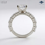 Arias by Lara Dutta Emerald Diamond Ring