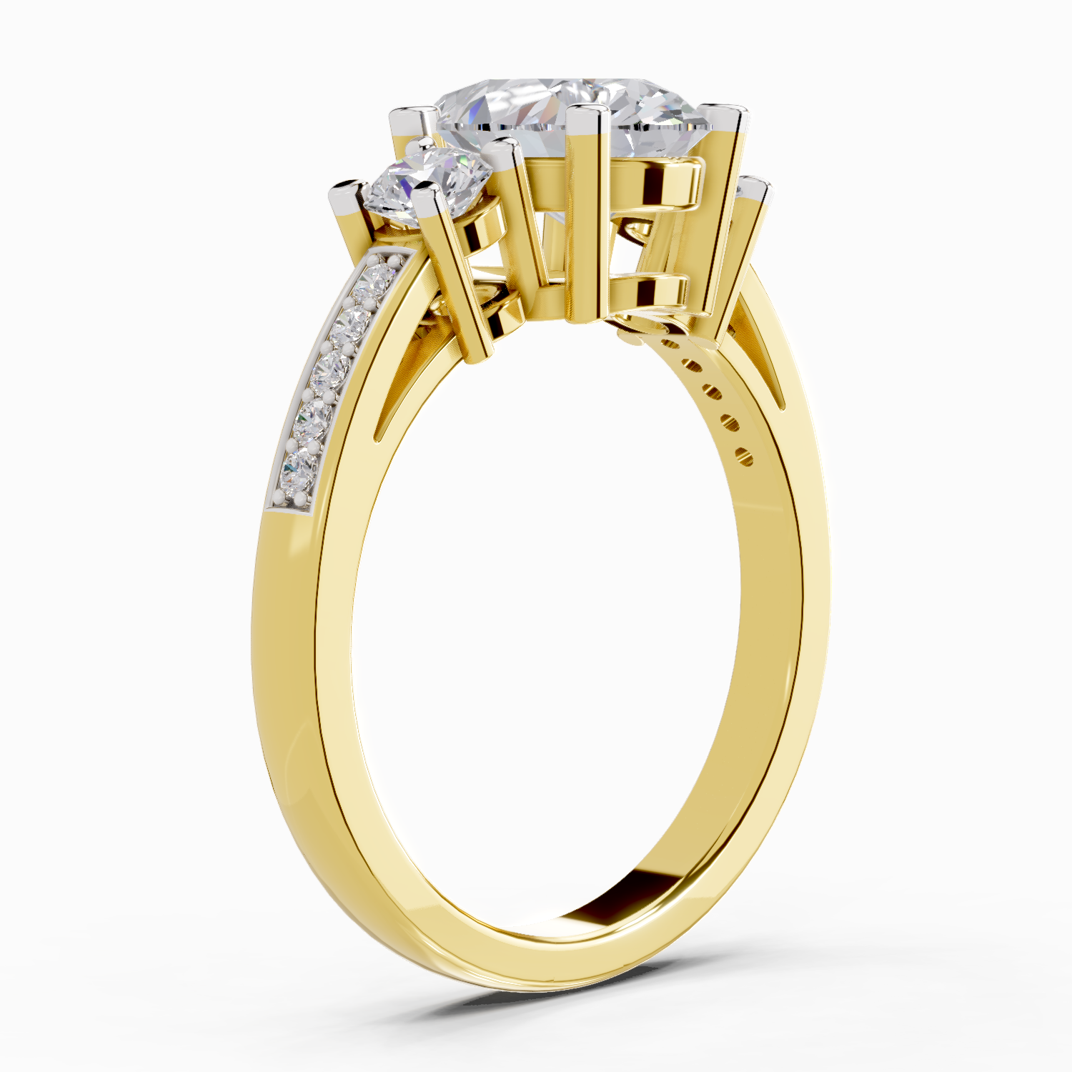 Arias by Lara Dutta Pear Shape Stone Ring