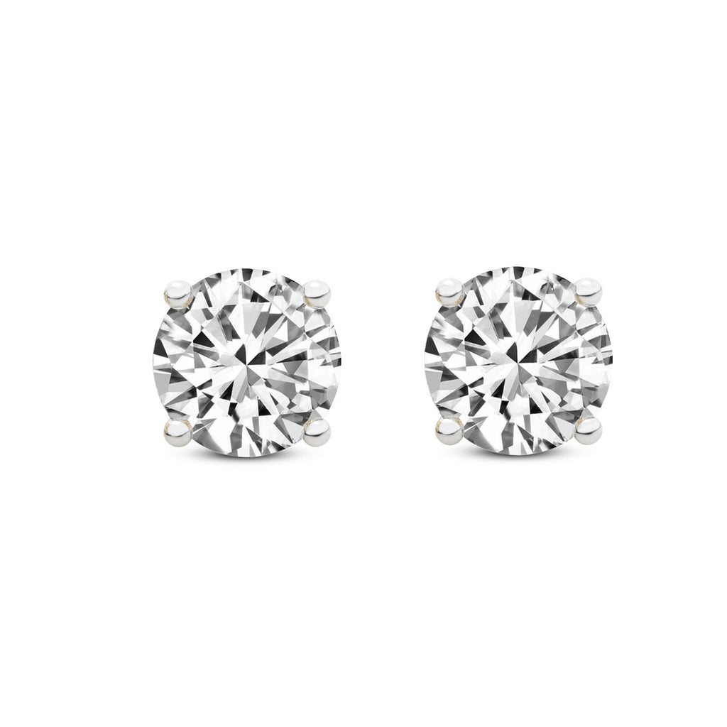 Sparkles Solitaire Diamond Stud Earring