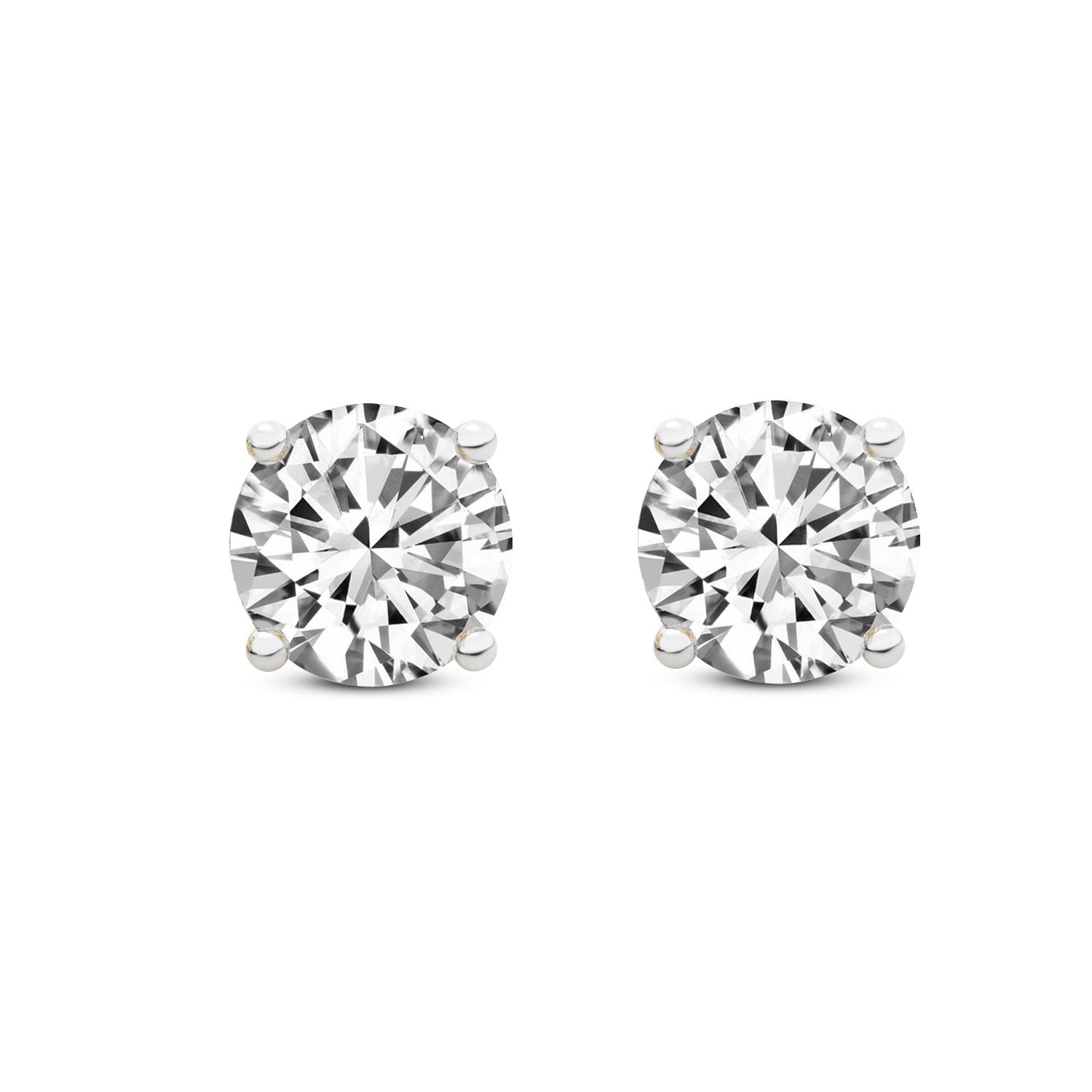 Sparkles 10. 6 Carat Solitaire Stud Earring