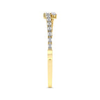 Sparkles Baguette & Pear-Shaped Bangle Bracelet