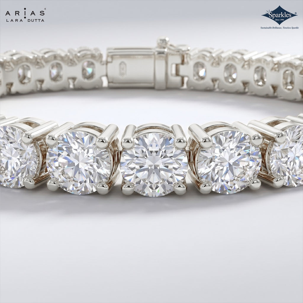 Arias by Lara Dutta Timeless Glamour Tennis Bracelet
