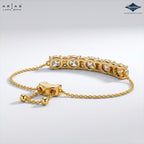 Arias by Lara Dutta Adjustable Bolo Chain Bracelet