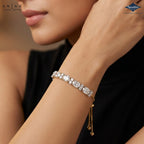 Arias by Lara Dutta Adjustable Bolo Chain Bracelet