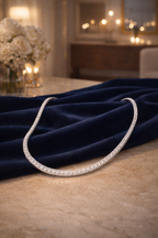 Avira Diamond Tennis Necklace