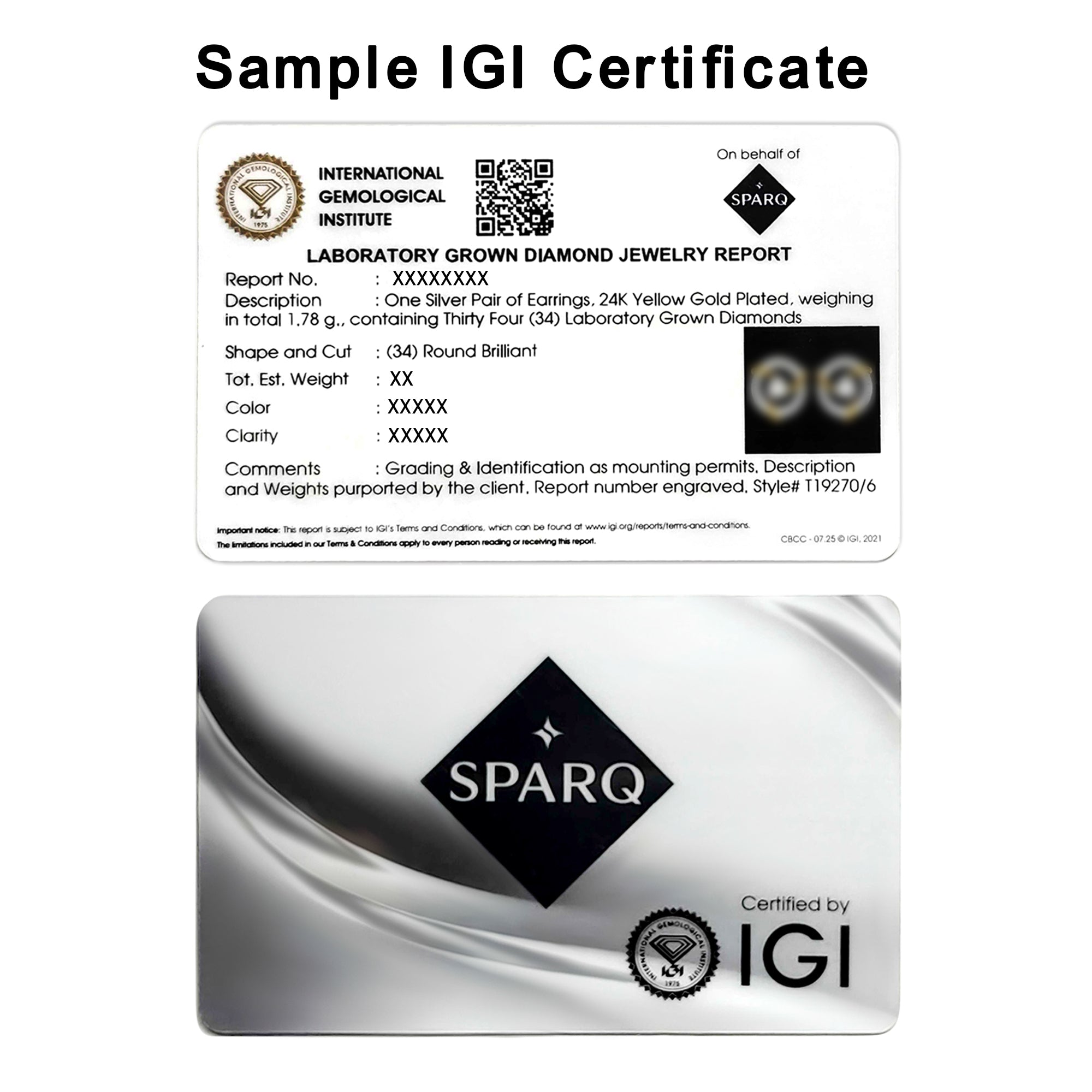 0.07 Carat | 925 Sterling Silver Yellow Gold Plated Raindrop Umbrella Necklace Necklace