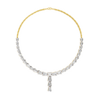 Sparkles Elegance Y Drop Dimaond Necklace