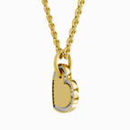 0.07 Carat Heart Pendant | 14K Yellow Gold