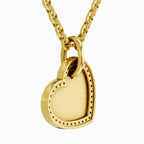 0.07 Carat Heart Pendant | 14K Yellow Gold