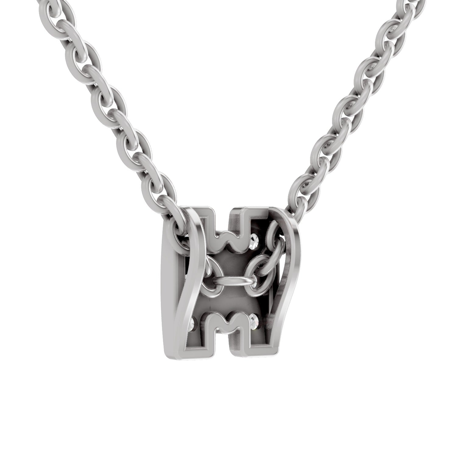0.23 Carat Twogether Pendant Lab Grown Diamond in 14K Gold