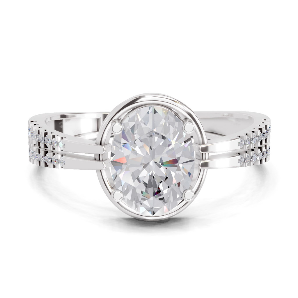 1.39 Carat Diamond Ring in 14K Gold