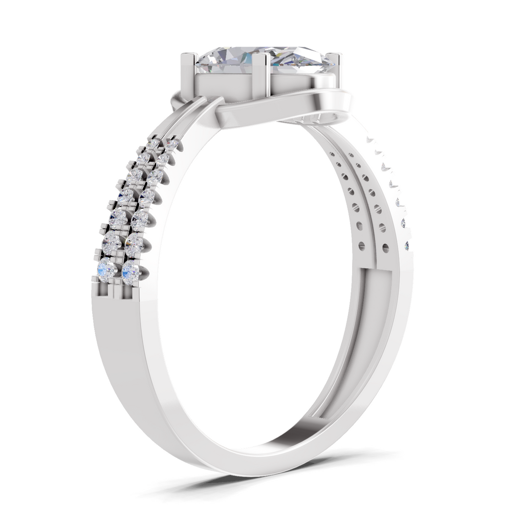 1.39 Carat Diamond Ring in 14K Gold