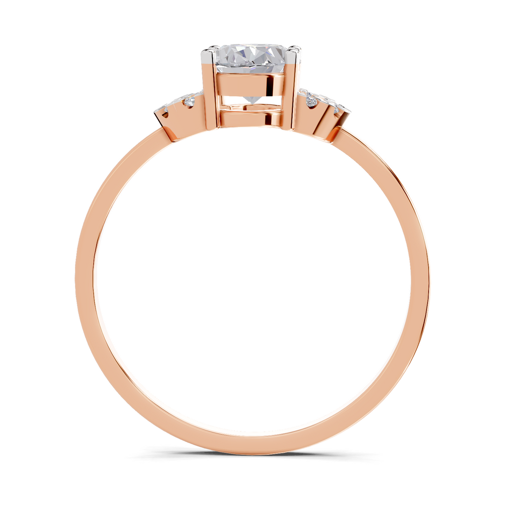 1.11 Carat Diamond Ring in 14K Gold