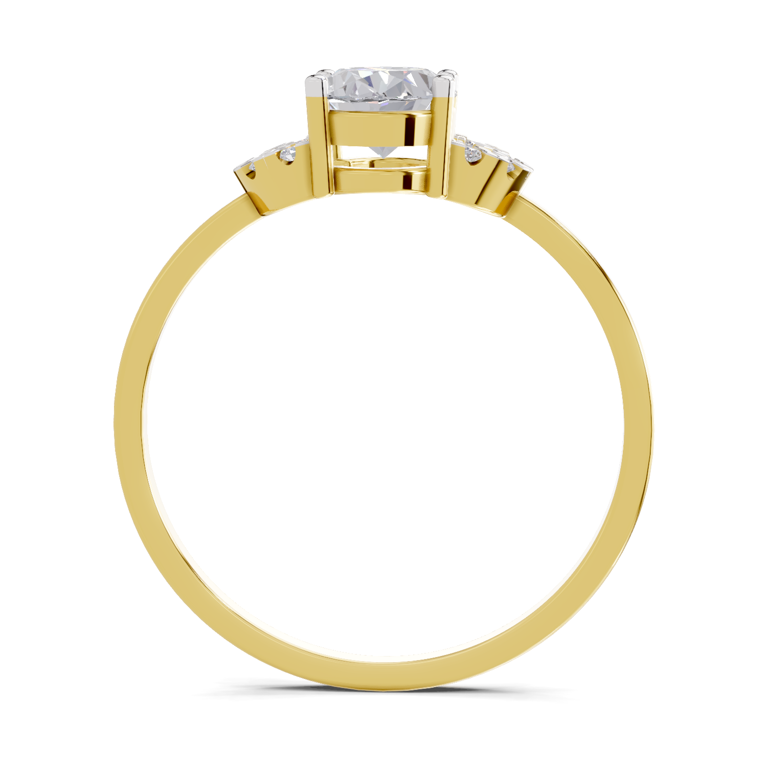 1.11 Carat Diamond Ring in 14K Gold