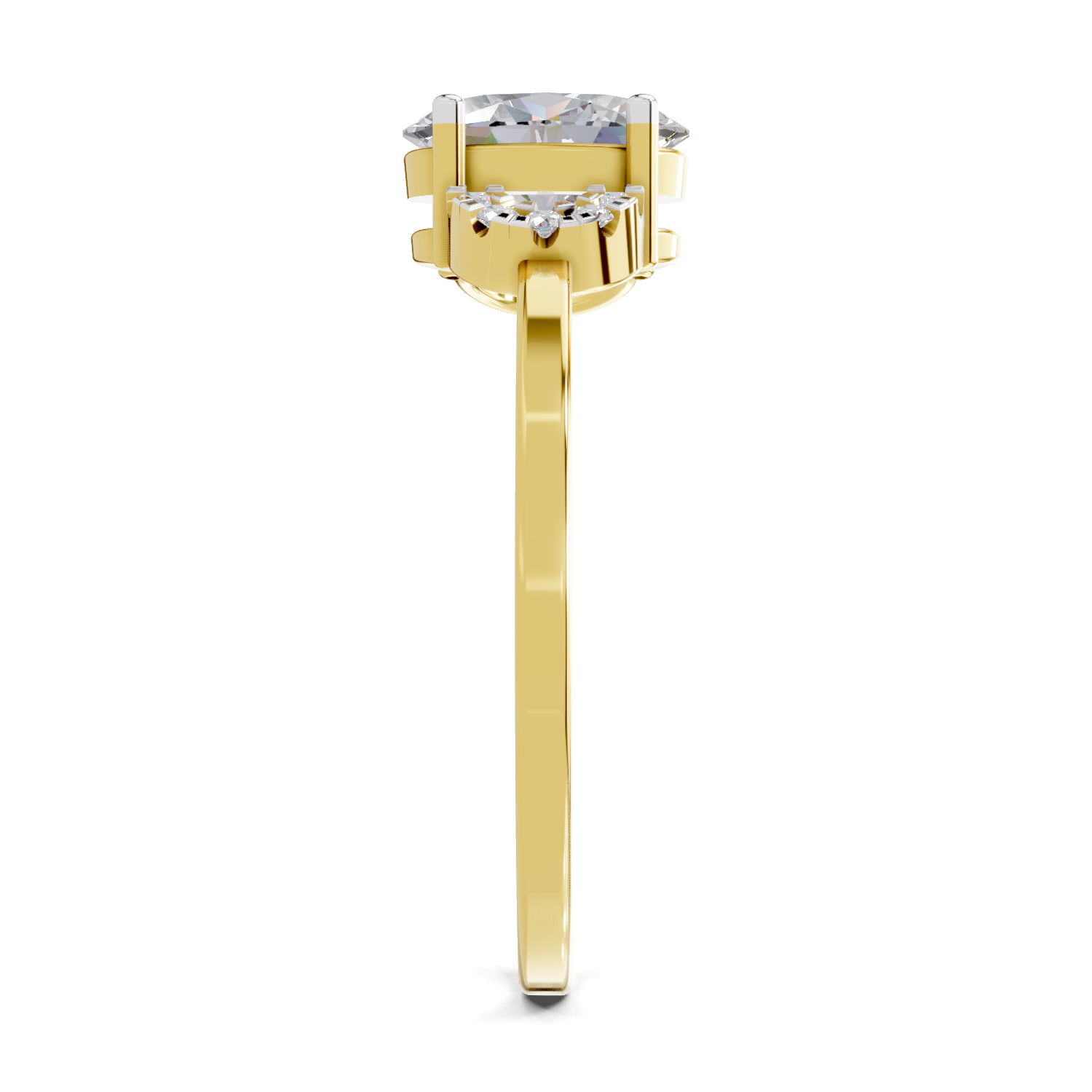 1.11 Carat Diamond Ring in 14K Gold