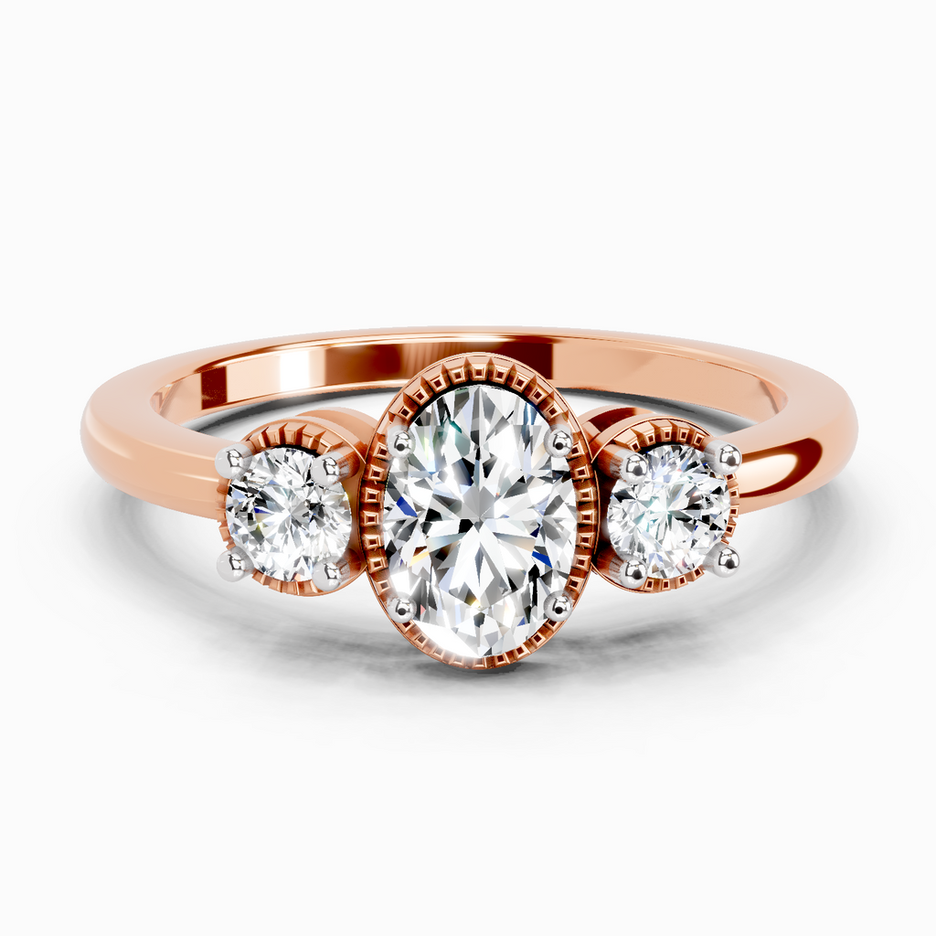 0.88 Carat Diamond Ring in 14K Gold