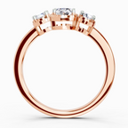 0.88 Carat Diamond Ring in 14K Gold