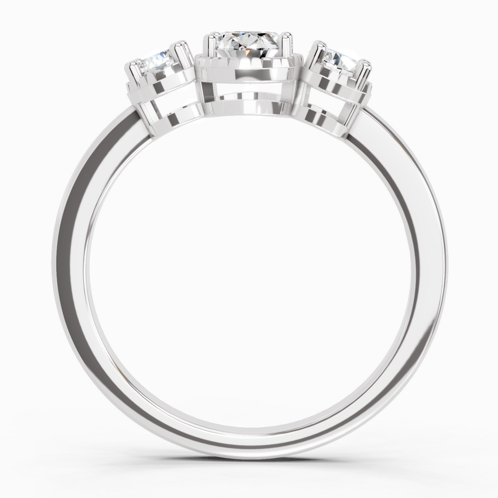 0.88 Carat Diamond Ring in 14K Gold