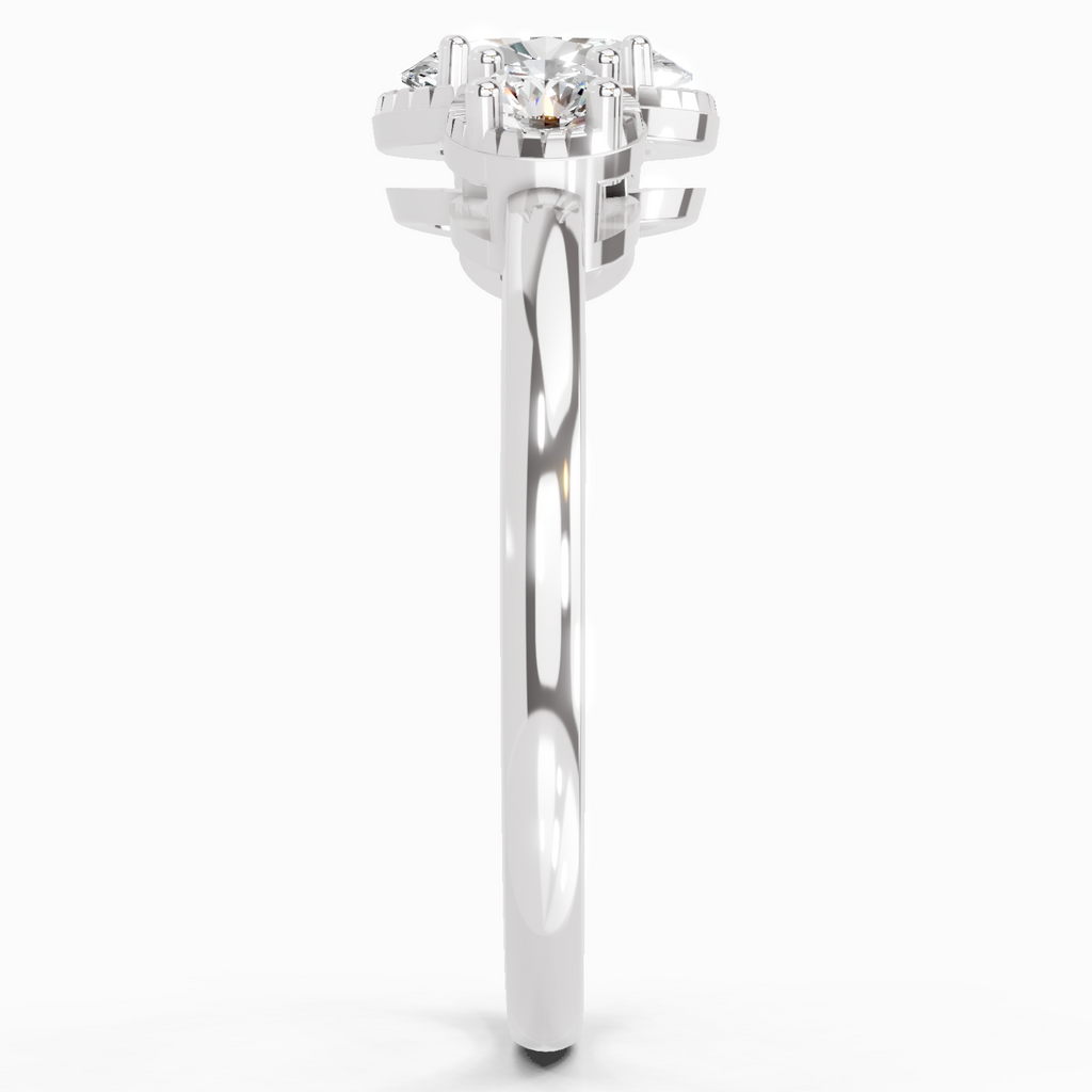 0.88 Carat Diamond Ring in 14K Gold