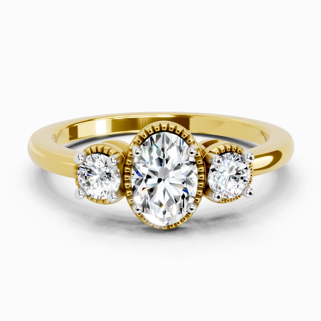 0.88 Carat Diamond Ring in 14K Gold