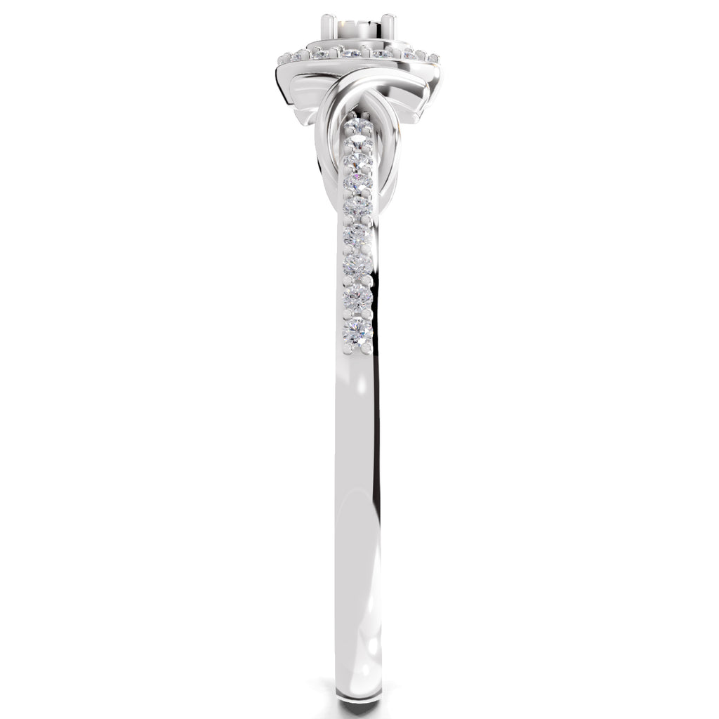 0.18 Carat Diamond Ring in 14K Gold