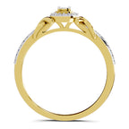 0.18 Carat Diamond Ring in 14K Gold