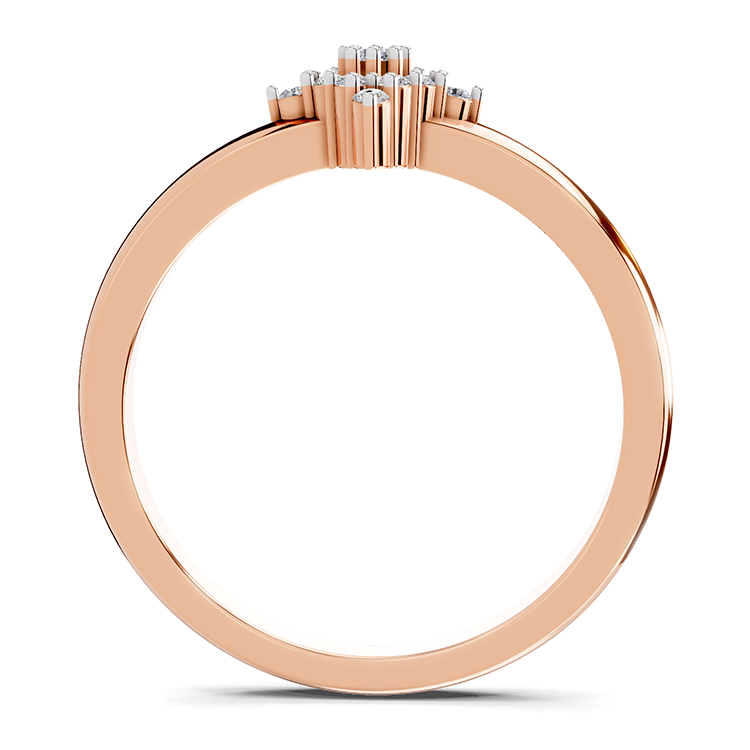 0.12 Carat Diamond Ring in 14K Gold