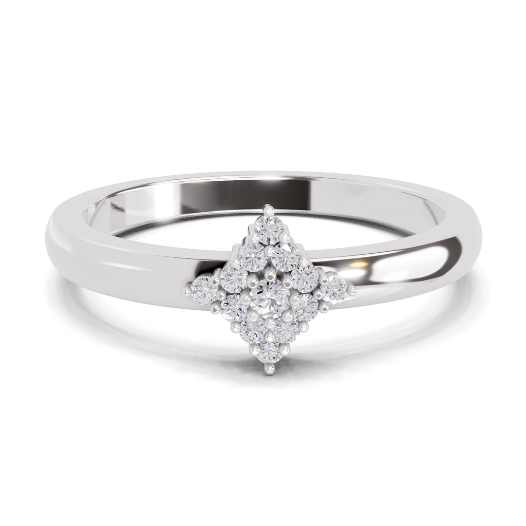 0.12 Carat Diamond Ring in 14K Gold
