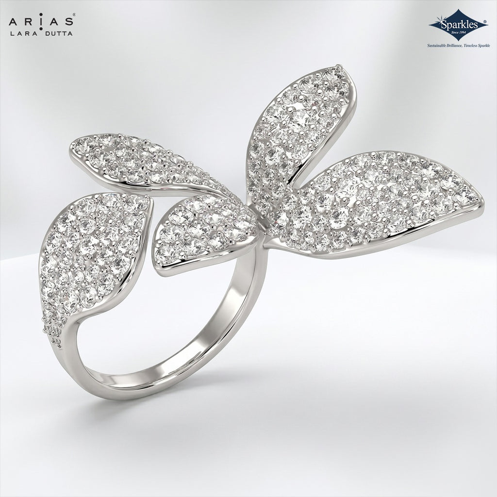 Arias by Lara Dutta Botanical Radiance Diamond Ring