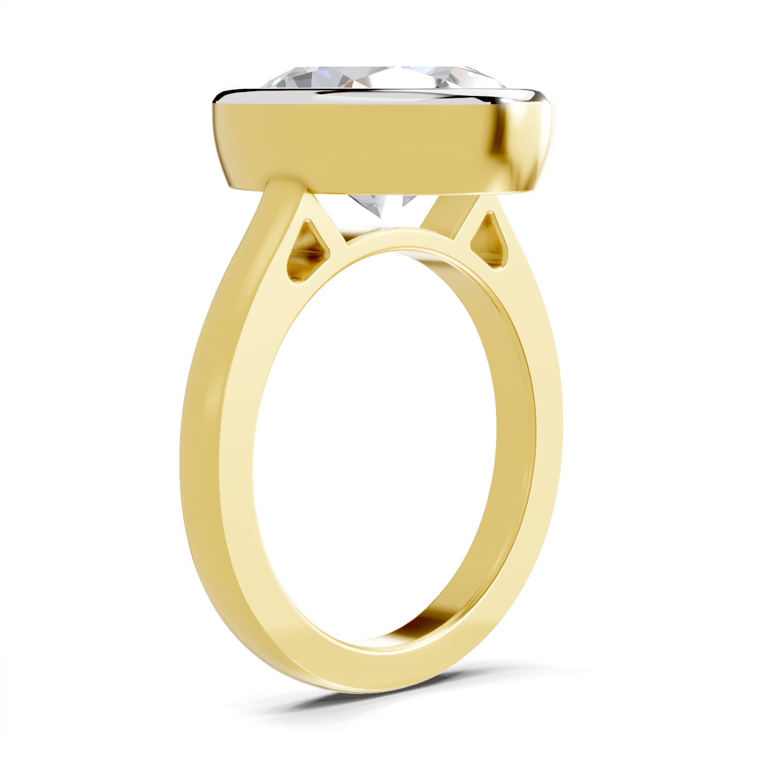 1.89 Carat Solitaire Lab Grown Diamond Ring in 14K Gold