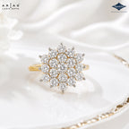 Arias by Lara Dutta Cluster Ring