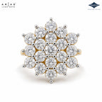Arias by Lara Dutta Cluster Ring
