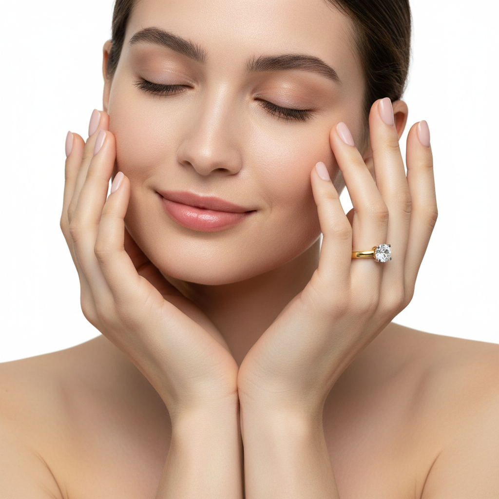 0.75 Carat Solitaire Diamond Engagement Ring | 14K Yellow Gold