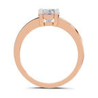 0.75 Carat Solitaire Diamond Engagement Ring | 14K Yellow Gold
