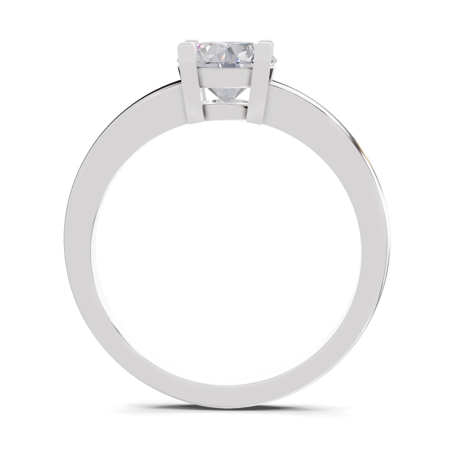 0.75 Carat Solitaire Diamond Engagement Ring | 14K Yellow Gold