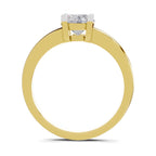 0.75 Carat Solitaire Diamond Engagement Ring | 14K Yellow Gold
