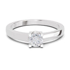 0.3 Carat Solitaire Diamond Engagement Ring | 14K Yellow Gold