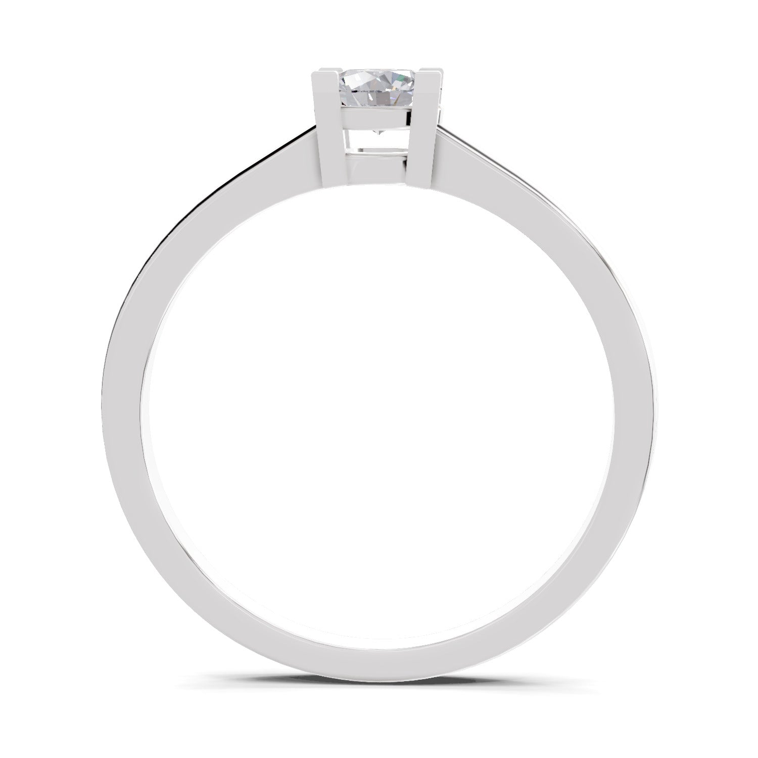 0.3 Carat Solitaire Diamond Engagement Ring | 14K Yellow Gold